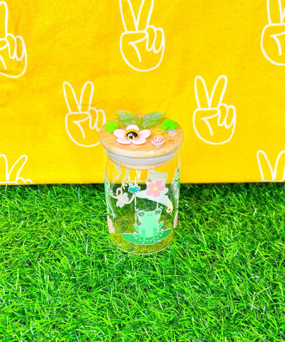 Cute Frog Stash Jar