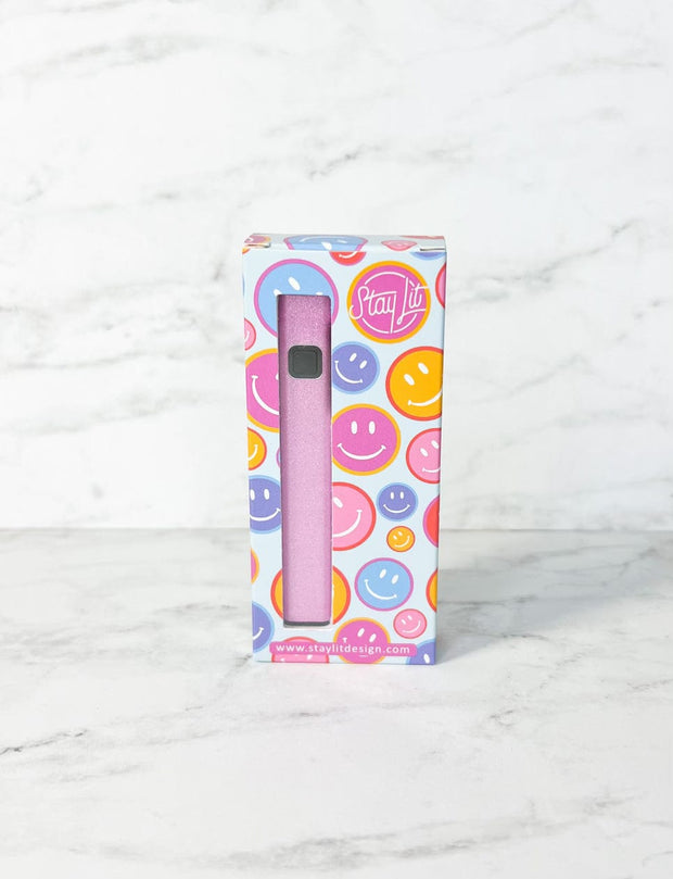 510 Threaded Battery Pink Shimmer Vape Pen