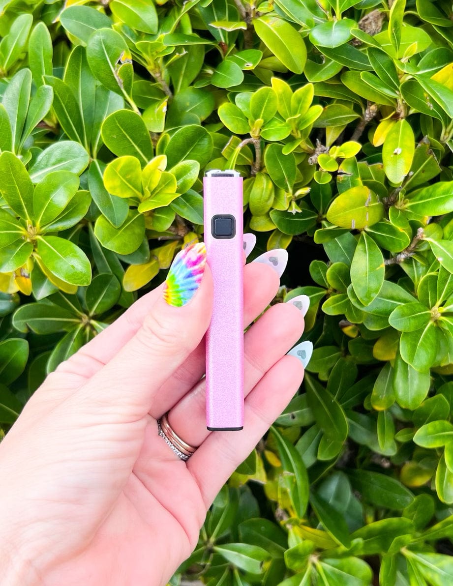 510 Threaded Battery Pink Shimmer Vape Pen | StayLit Design 510 Threaded Battery Pink Shimmer Vape Pen | StayLit Design