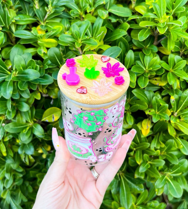 Berrylicious Strawberry Daisy Stash Jar Free Gifts 75+StayLit Design