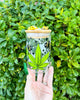 Weed Leaf Bee Stash Jar