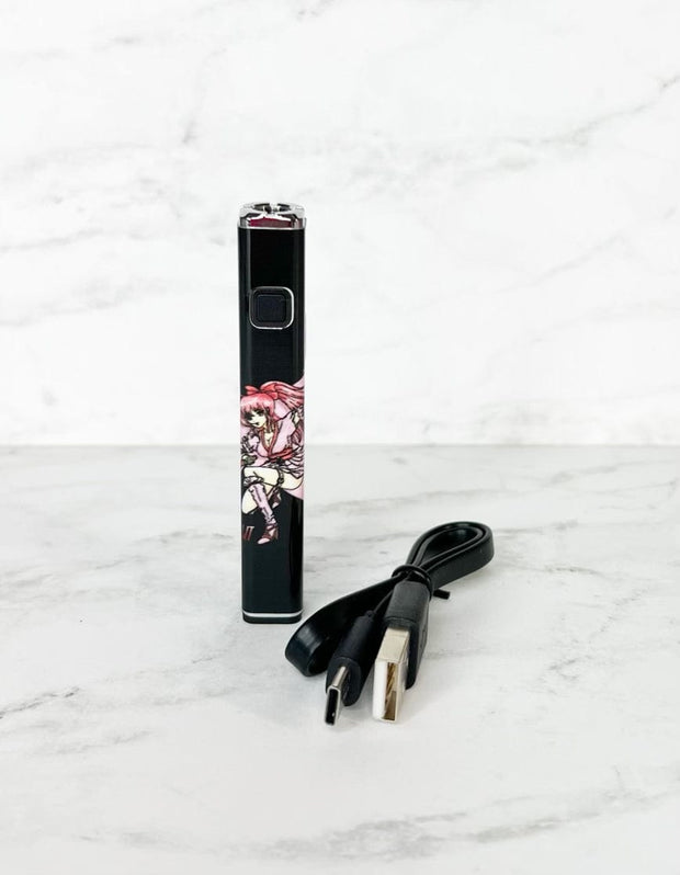 510 Threaded Battery Pink Ninja Anime Girl Starter Kit