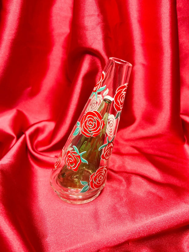 Red Roses Puffco Glass Attachment Replacement