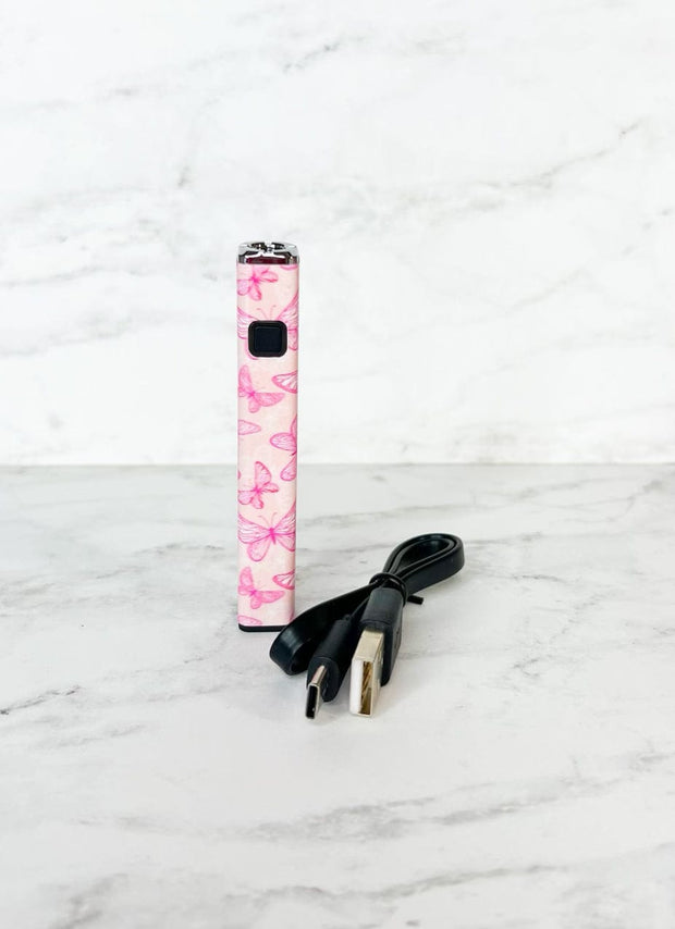 Pink Butterflies 510 Battery Starter Kit | StayLit Pink Butterflies 510 Battery Starter Kit | StayLit