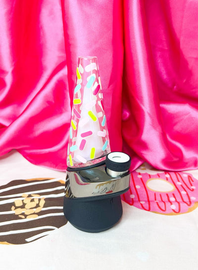 Pink Rainbow Sprinkles Puffco Glass Attachment Replacement