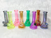 Iridescent 8in Beaker Glass Water Pipe/Bong