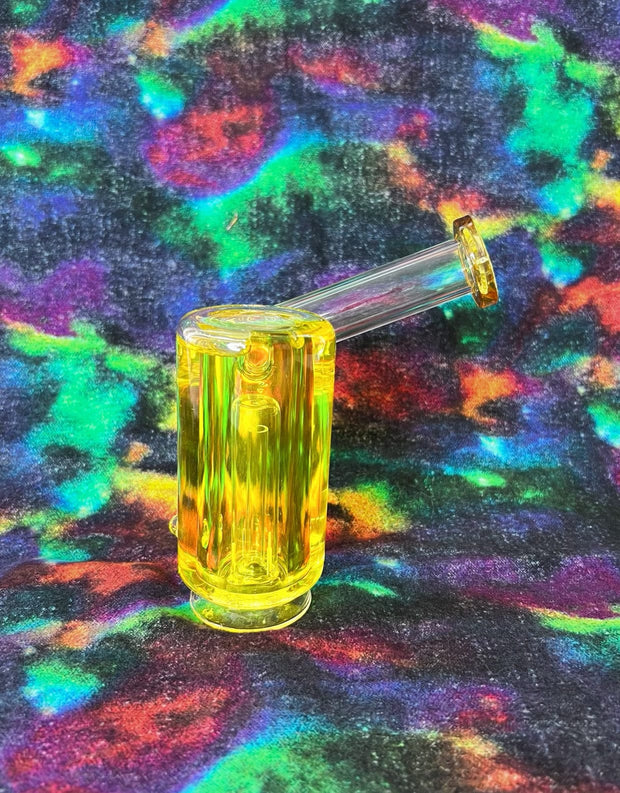 Yellow Glycerin Puffco Glass Attachment Replacement