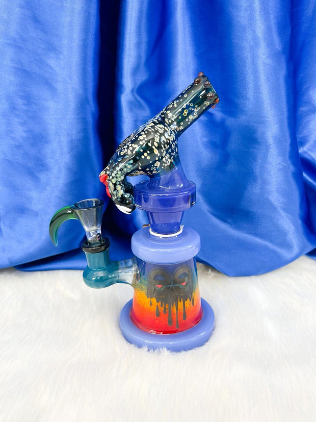 Cheech Zombie Hand Glass Water Pipe/Dab Rig