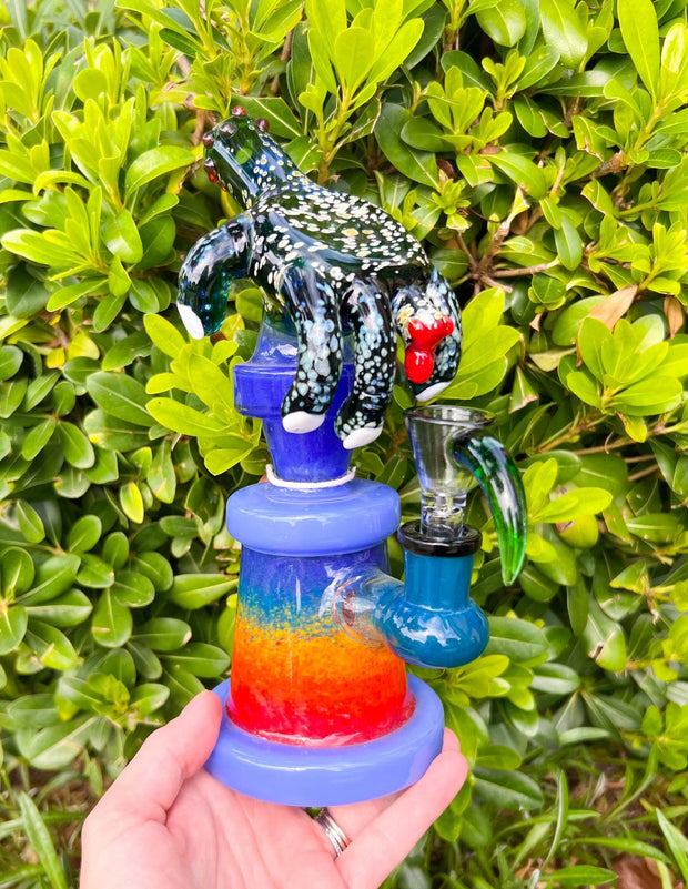 Cheech Zombie Hand Glass Water Pipe/Dab Rig