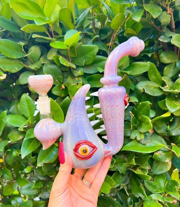 Fumed One Eye Monster Water Pipe/Dab Rig