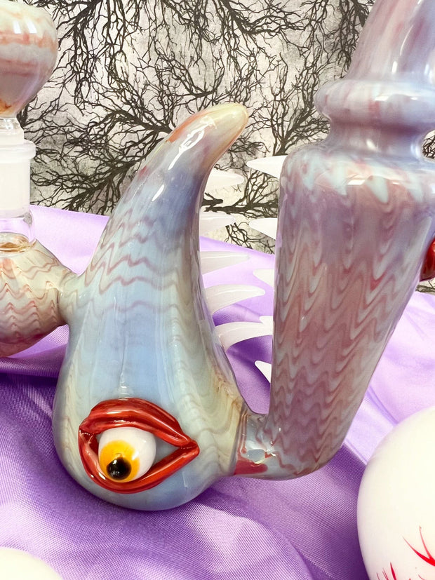 Fumed One Eye Monster Water Pipe/Dab Rig