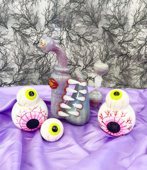 Fumed One Eye Monster Water Pipe/Dab Rig