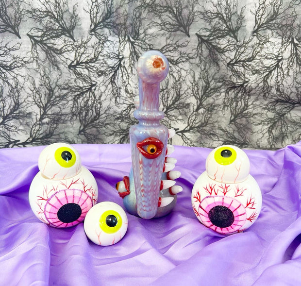 Fumed One Eye Monster Water Pipe/Dab Rig