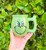 Grinch Christmas Mug Hand Pipe