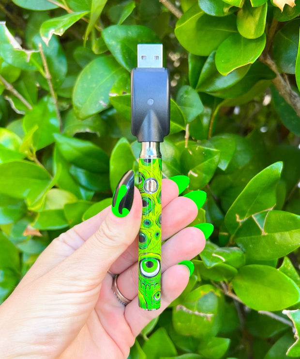 510 Threaded Battery Green Eyeballs Starter Kit