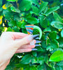 Rainbow Swirl Horned 14mm Glass Bowl