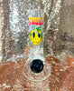 StayLit Melty Smiley Face 10in Glass Water Pipe/Bong