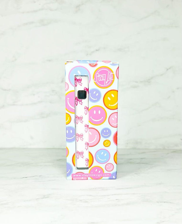 510 Threaded Battery Pink Bows Vape Pen Starter Kit
