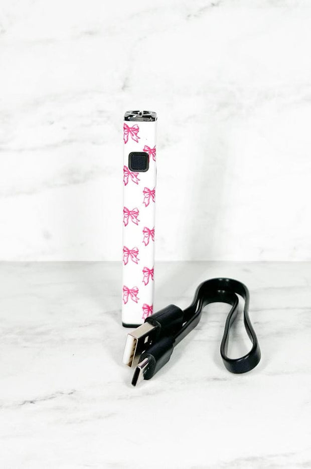 510 Threaded Battery Pink Bows Vape Pen Starter Kit