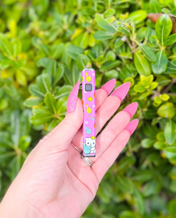 Pink Kushy Cat 510 Battery Cute Vape Starter Kit Pink Kushy Cat 510 Battery Cute Vape Starter Kit