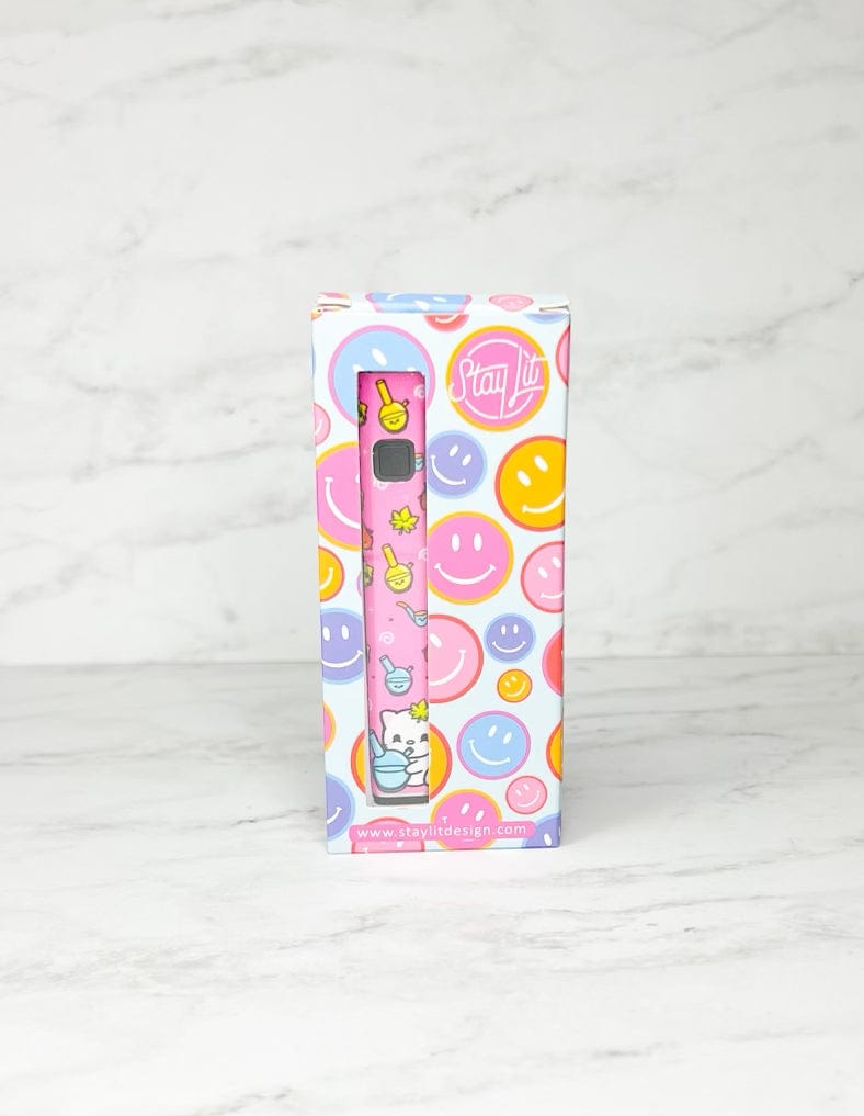 Pink Kushy Cat 510 Battery 🐱💗 Cute Vape Starter Kit
