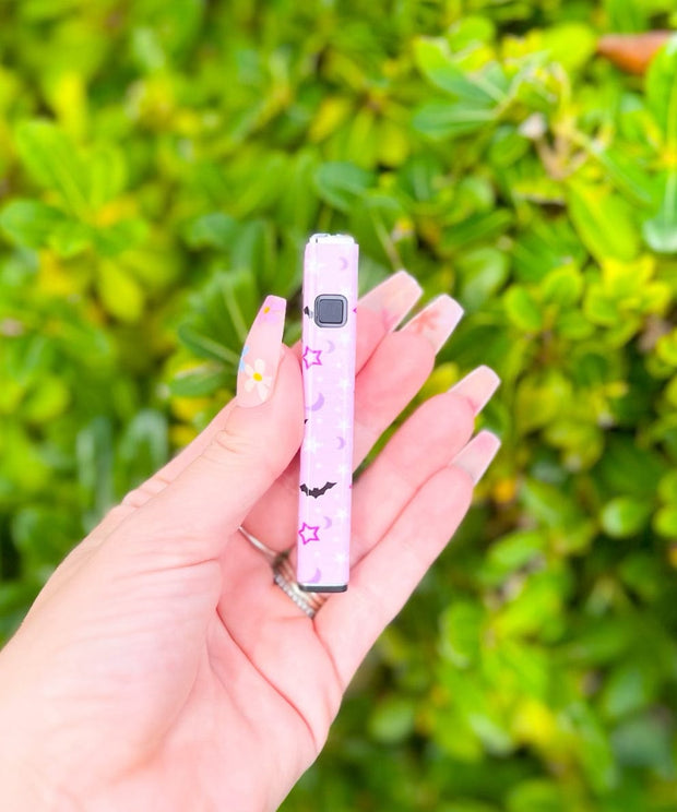 510 Threaded Battery Pink Bats Moon Stars Starter Kit 510 Threaded Battery Pink Bats Moon Stars Starter Kit