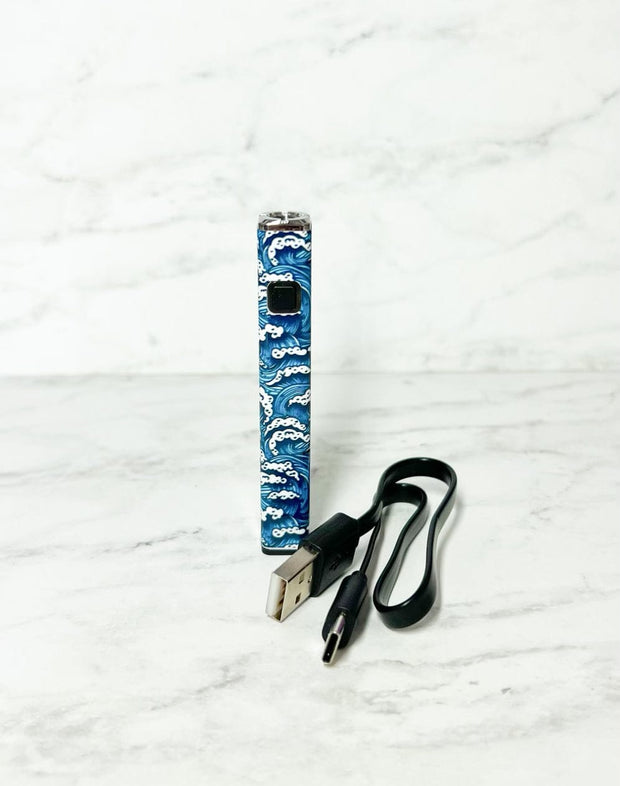 510 Threaded Battery Blue Waves Starter Kit
