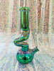 Mermaid Iridescent 14in Zong Glass Water Pipe/Bong