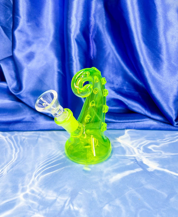 Mini Wave Tentacle Glass Water Pipe/Dab Rig