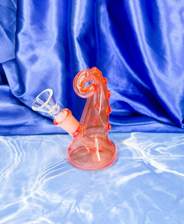 Mini Wave Tentacle Glass Water Pipe/Dab Rig