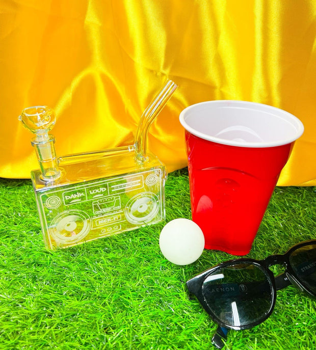 Iridescent boombox dab rig