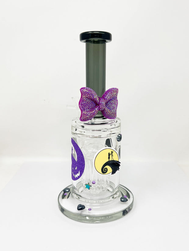 Nightmare Before Christmas moon cut-out on pipe