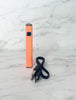 Orange glow in the dark battery with usb-c charger