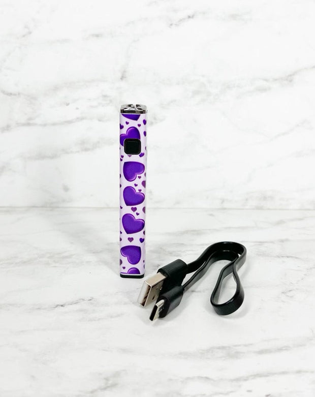 510 threaded vape battery with USB charger included