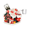 Gingerbread House Glass Water Pipe/Dab Rig