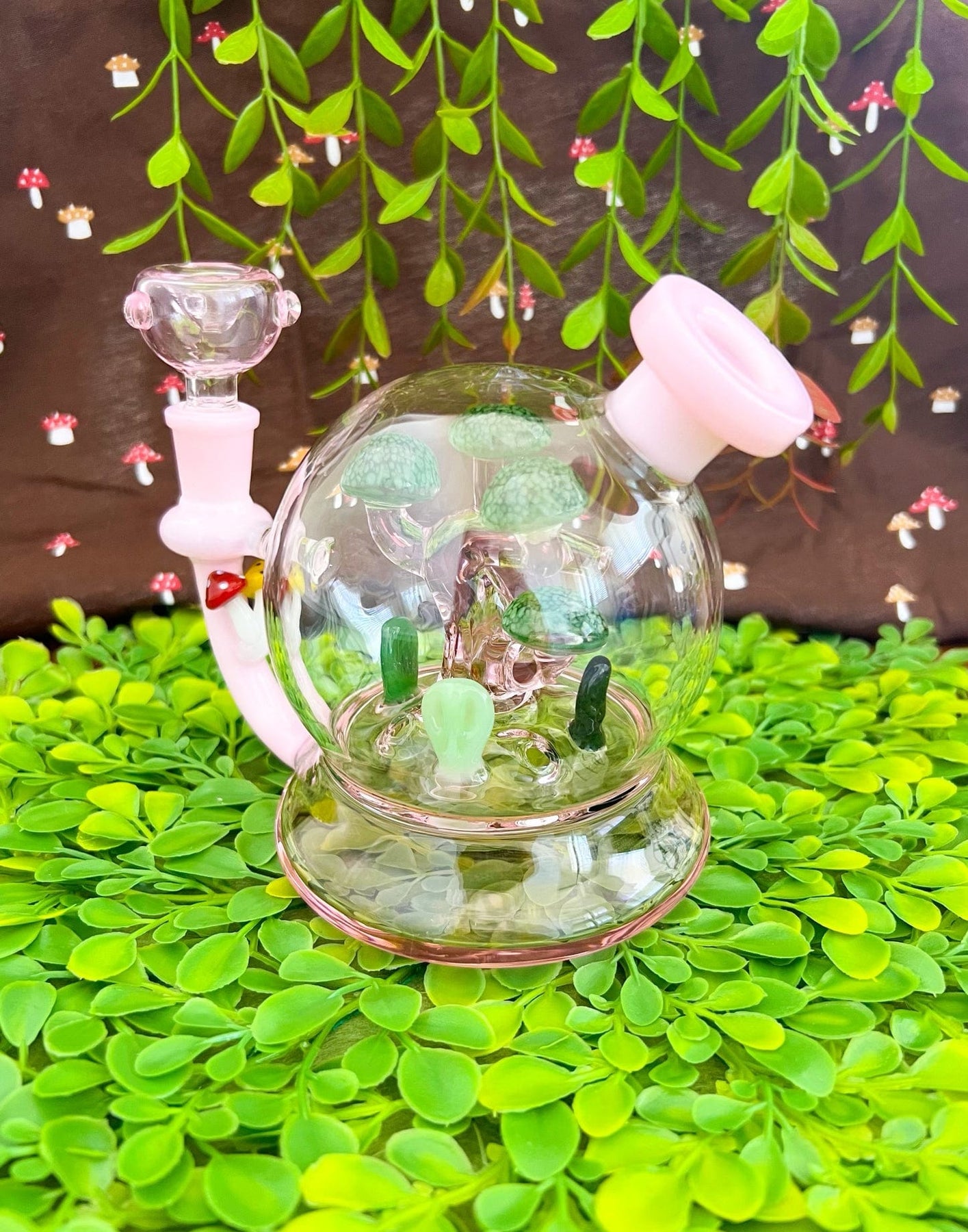 Explore the Cosmos with Our Bonsai Mushroom Planetarium Water Pipe