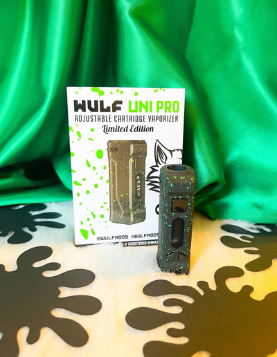 Wulf Green Splatter Yocan Uni Pro 510 Threaded Battery Starter Kit