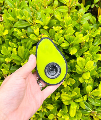 Avocado Silicone Hand Pipe