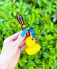 Cute Little Yellow Ducky Glass Hand Pipe