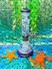 Under The Sea Electroplated 10in Glass Water Pipe/Bong
