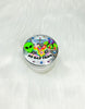 Silver Trippy Alien Abduction Crystal 4 Piece Grinder