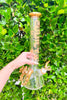 Juicy J Golden Squid Tentacle 16in Glass Water Pipe/Bong