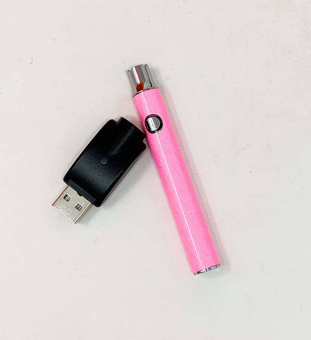 pink pen battery and USB 