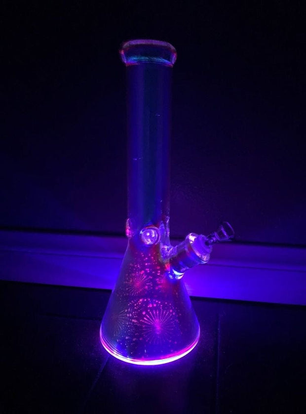 purple LED bong