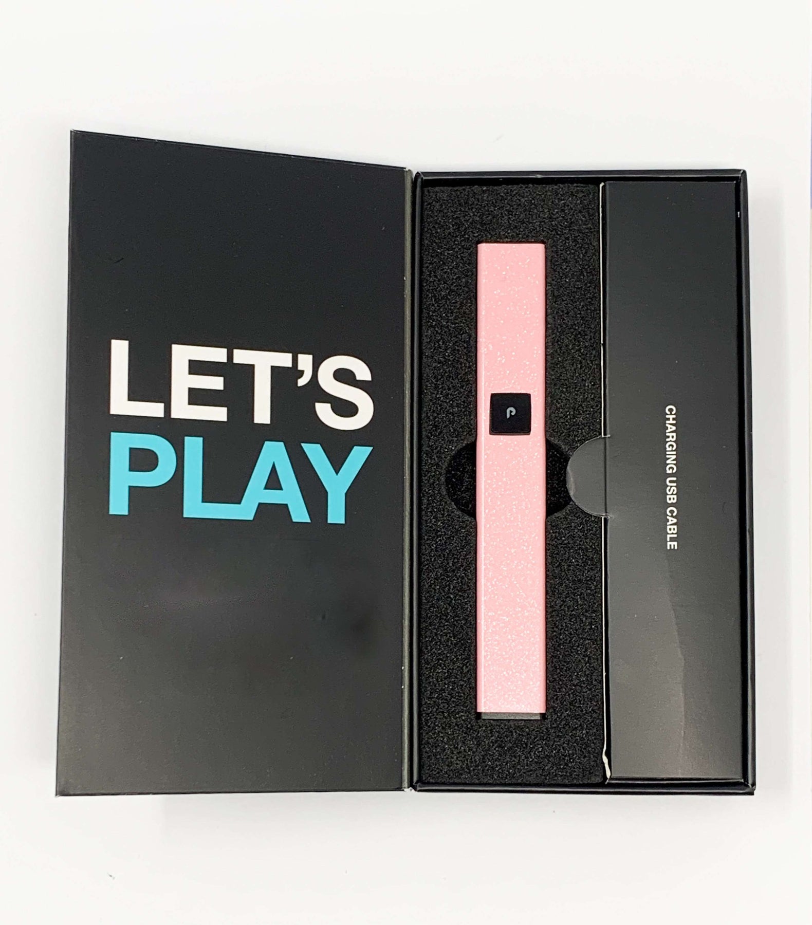 PlugPlay Baby Pink Glitter Battery Kit  Sparkle & Sesh