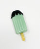 Green popsicle glass hand pipe