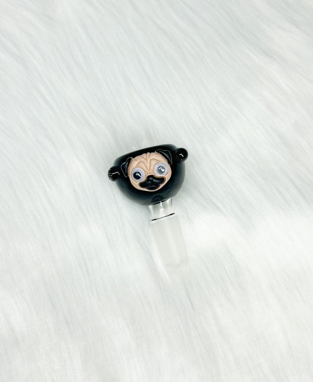 Pug Bowl for water pipe available in 14mm or 18mm