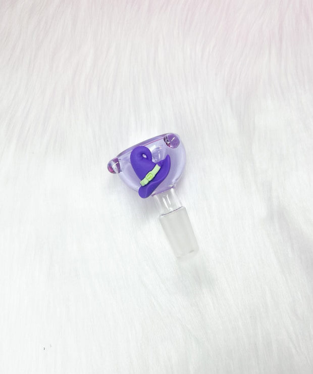 Purple witch hat 14mm bowl