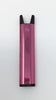 Straight on view of the blush pink metallic Stiiizy battery to show its reflective and color