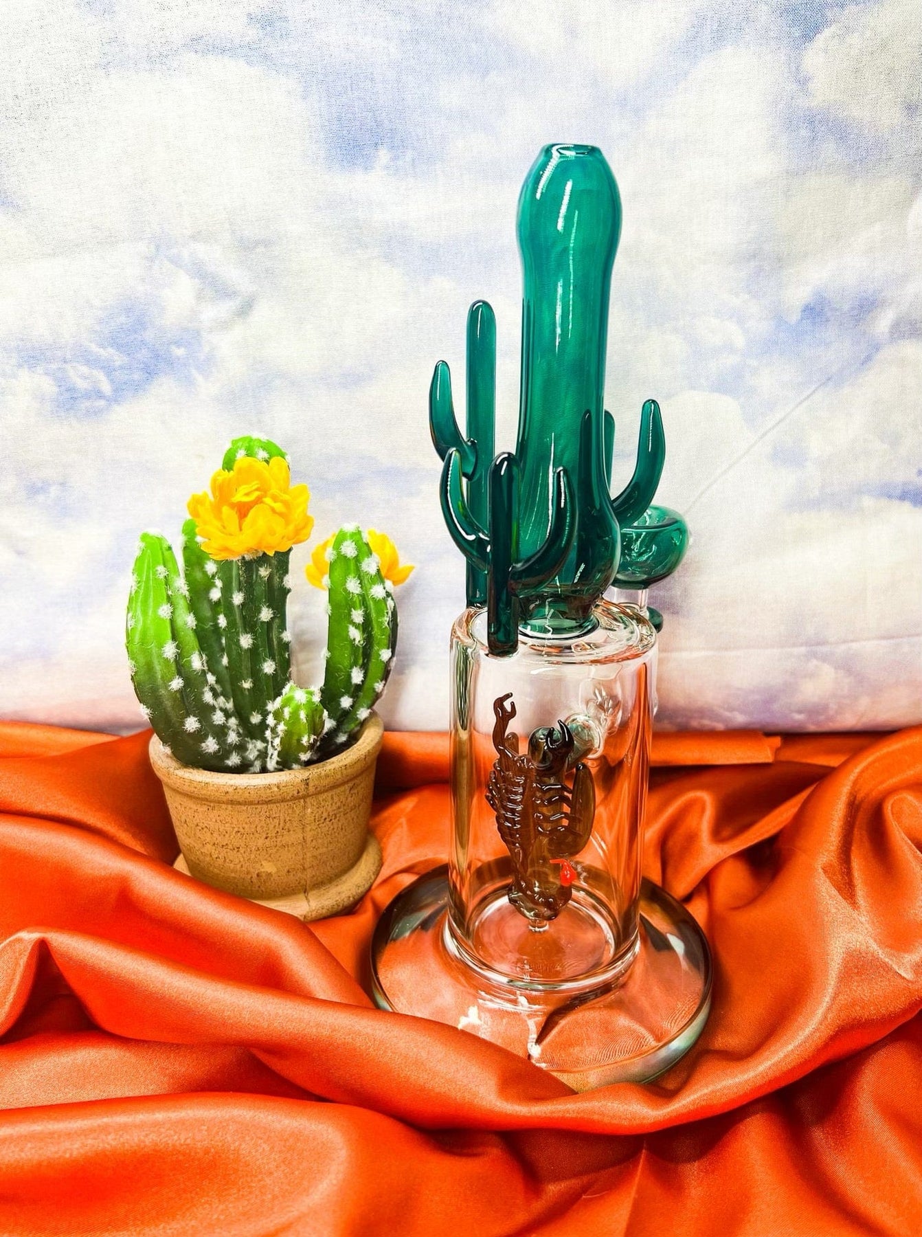 Cactus Bong | Quality Hand-Blown Glass | Shop StayLit Design